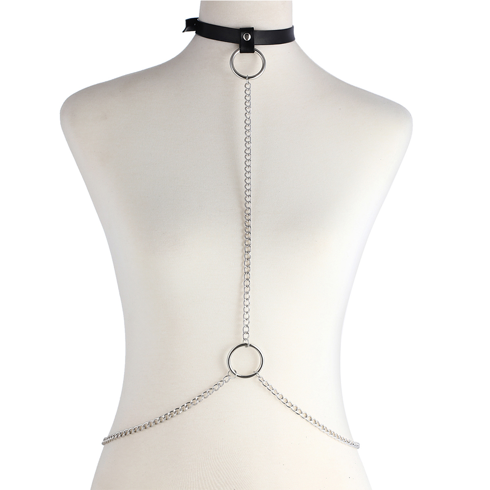 Body Jewelry For Women - Sexy Body Chain Harness Goth Chains