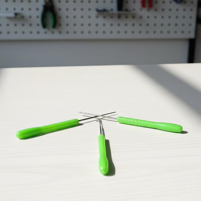 Body Jewelry Holder - 3Pcs Carbon Steel Bait Drill Needle