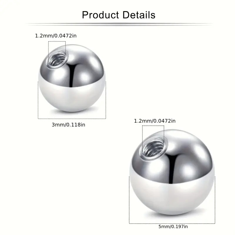 226pcs 16G Stainless Steel & A - Body Jewelry Replacement Ball recension och pris