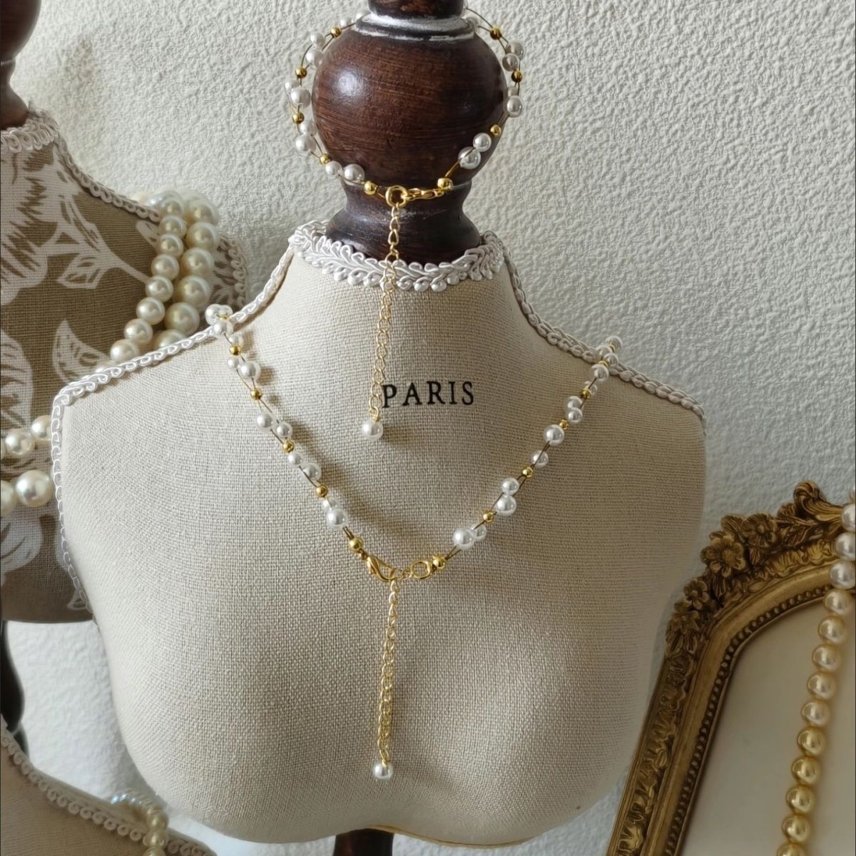 Necklace Chain Bust Jewelry Ho - Body Jewelry Holder recension och pris
