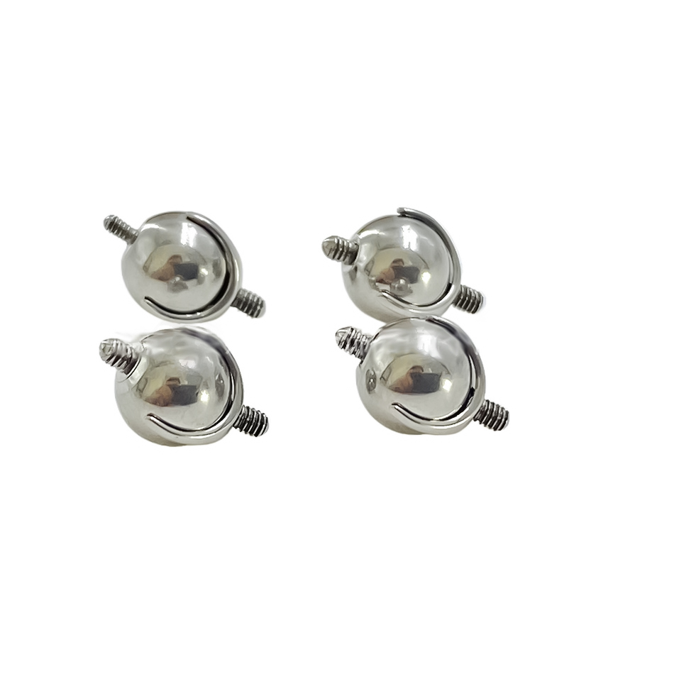 1Pc 16G/14G 4/5mm Industrial B - Body Jewelry Replacement Ball recension och pris