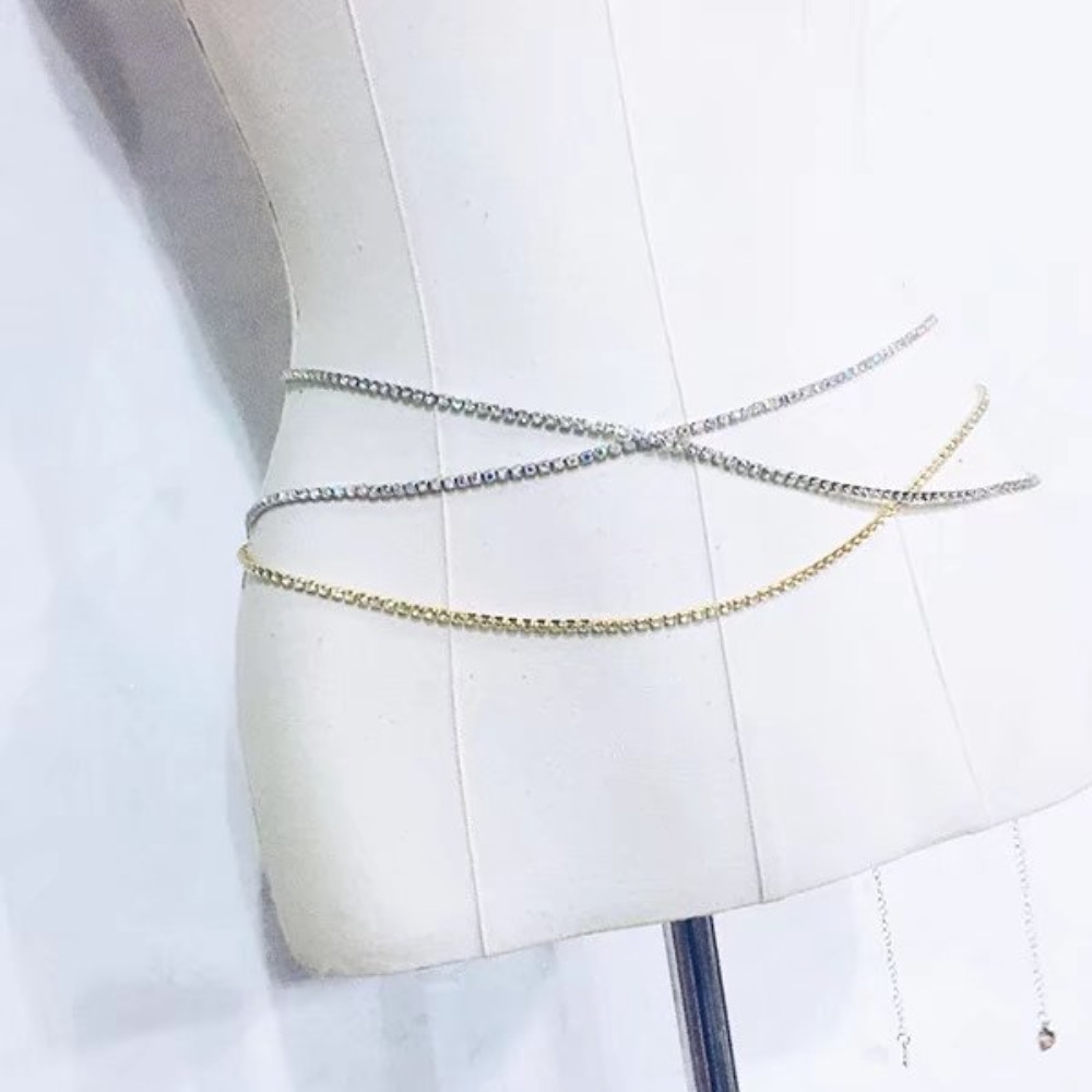 Sexy Fashion Shiny Water Drill - Body Jewelry For Women recension och pris