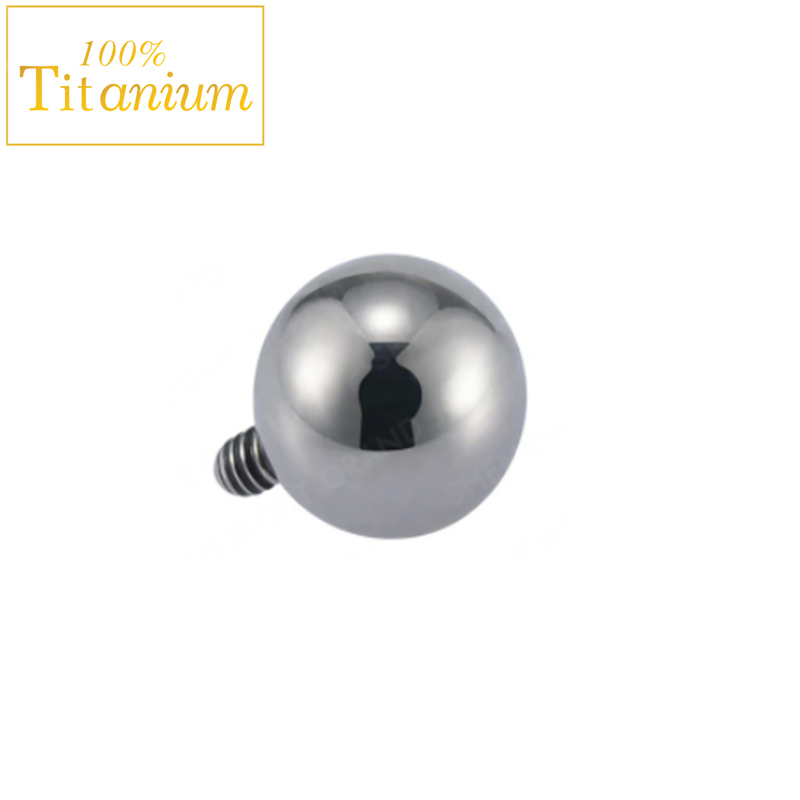 10Pc Implant Grade ASTM G23 Ti - Body Jewelry Replacement Ball recension och pris