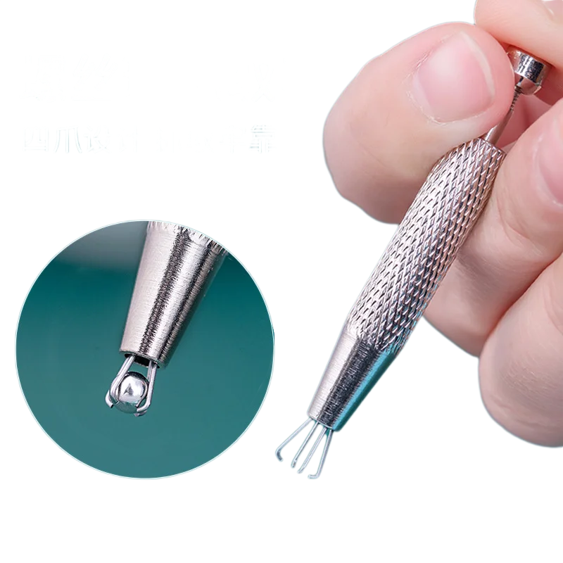 Mini 4 Claws Jewelry Beads Twe - Body Jewelry Holder recension och pris
