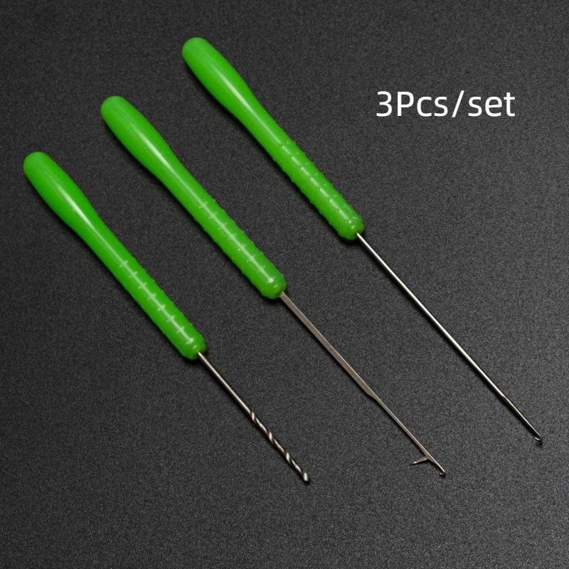 3Pcs Carbon Steel Bait Drill N - Body Jewelry Holder recension och pris
