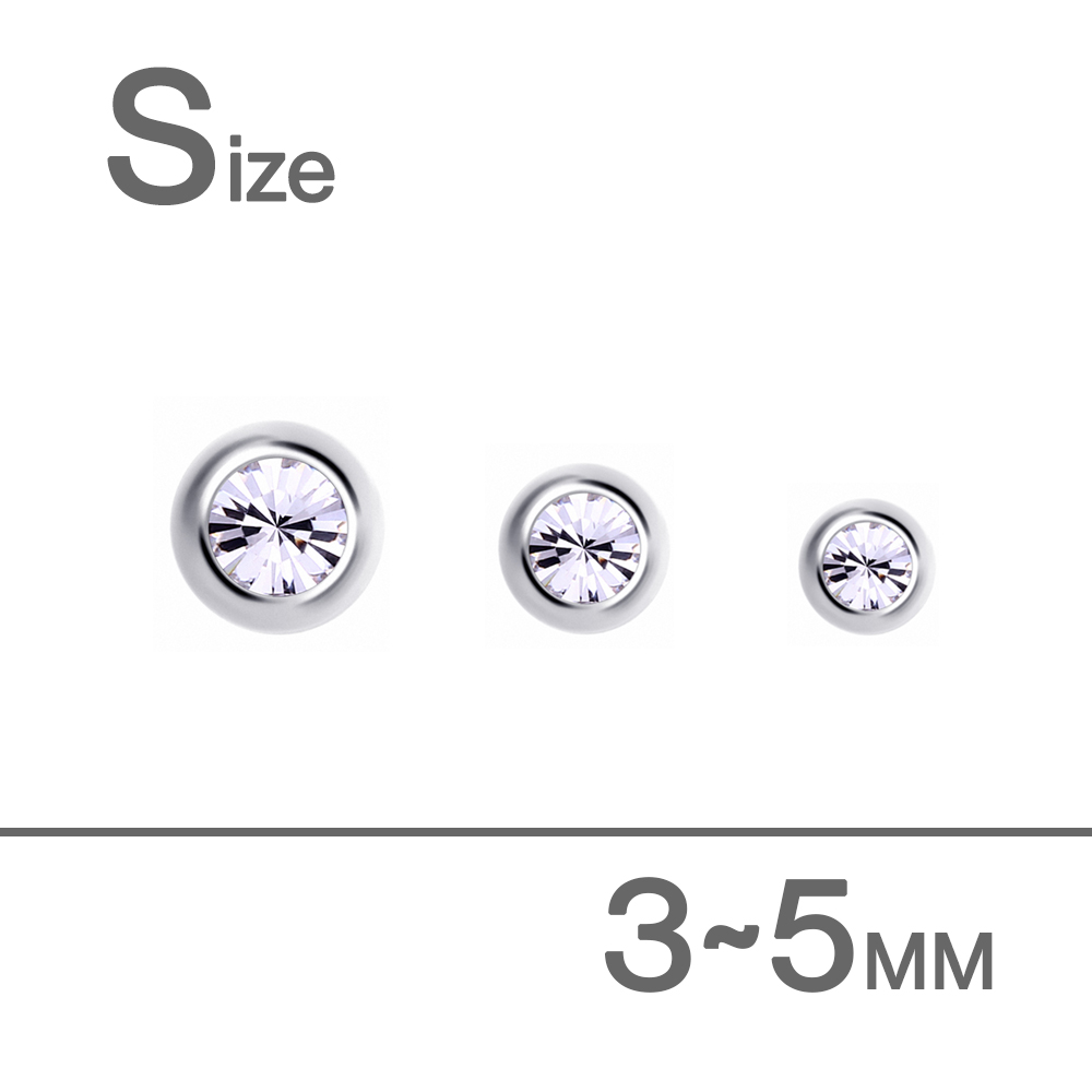 10pc Titanium Replacement Spar - Body Jewelry Replacement Ball recension och pris
