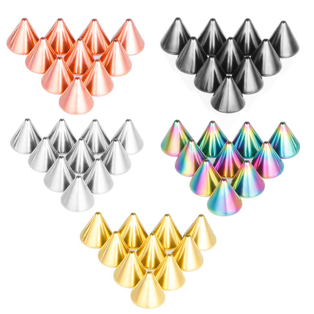 10pcs Stainless Steel Jewelry  - Body Jewelry Replacement Ball recension och pris