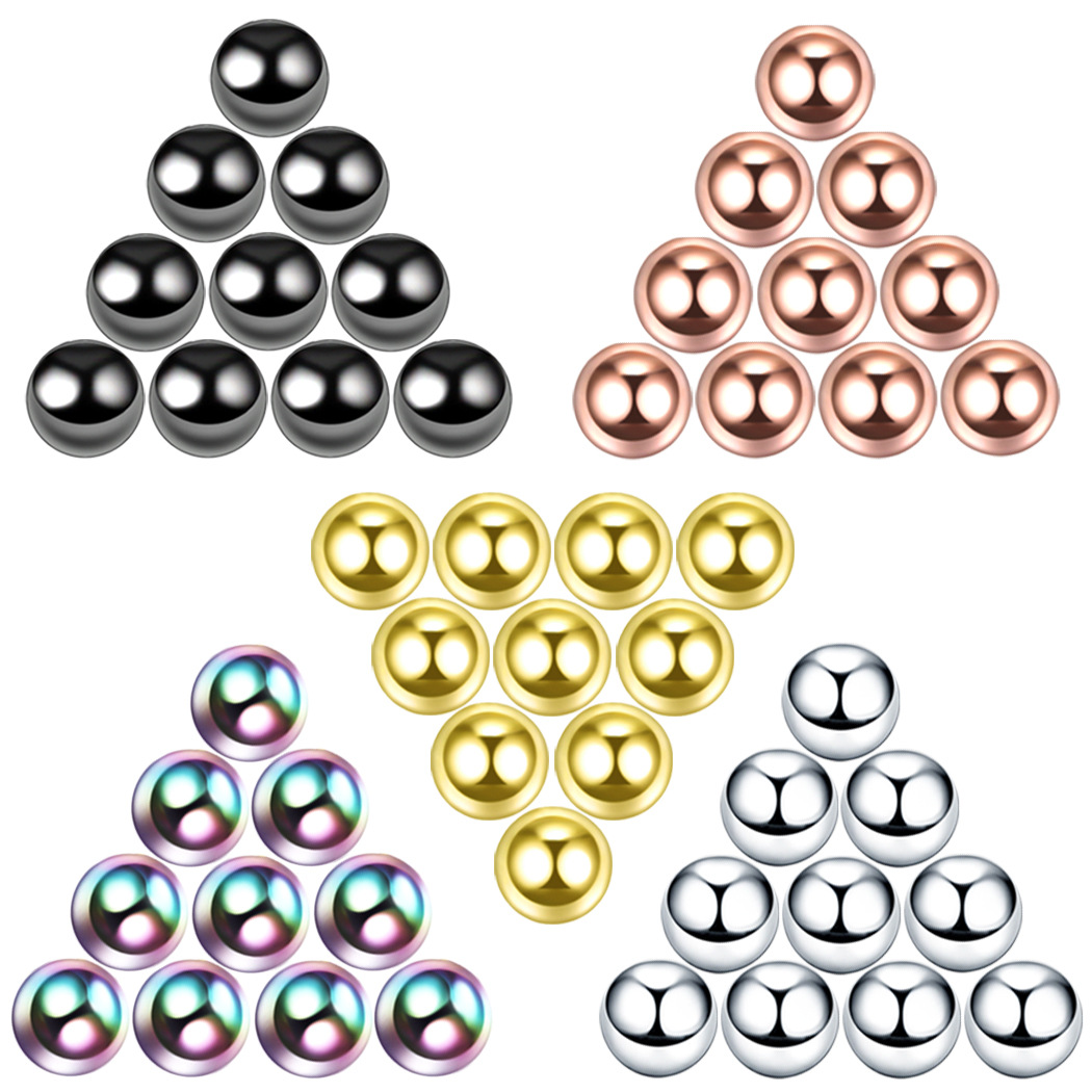 10pcs Stainless Steel Jewelry  - Body Jewelry Replacement Ball recension och pris