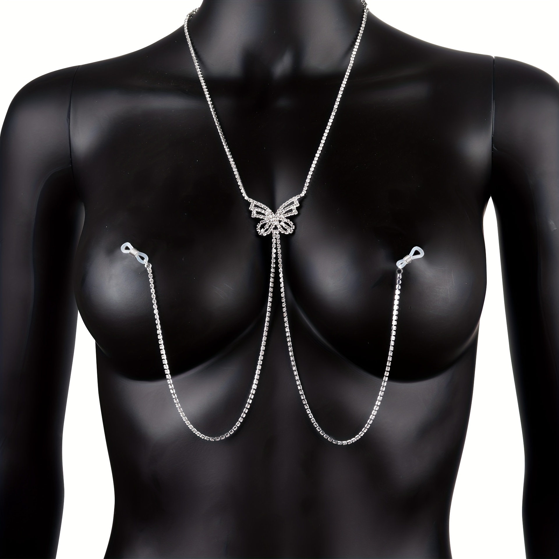 1 pc Tassel Butterfly Nipple C - Body Jewelry For Women recension och pris