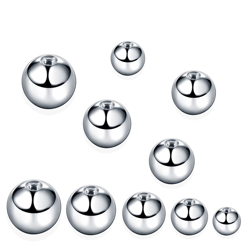 80Pcs 3-5MM 316L Surgical Stee - Body Jewelry Replacement Ball recension och pris