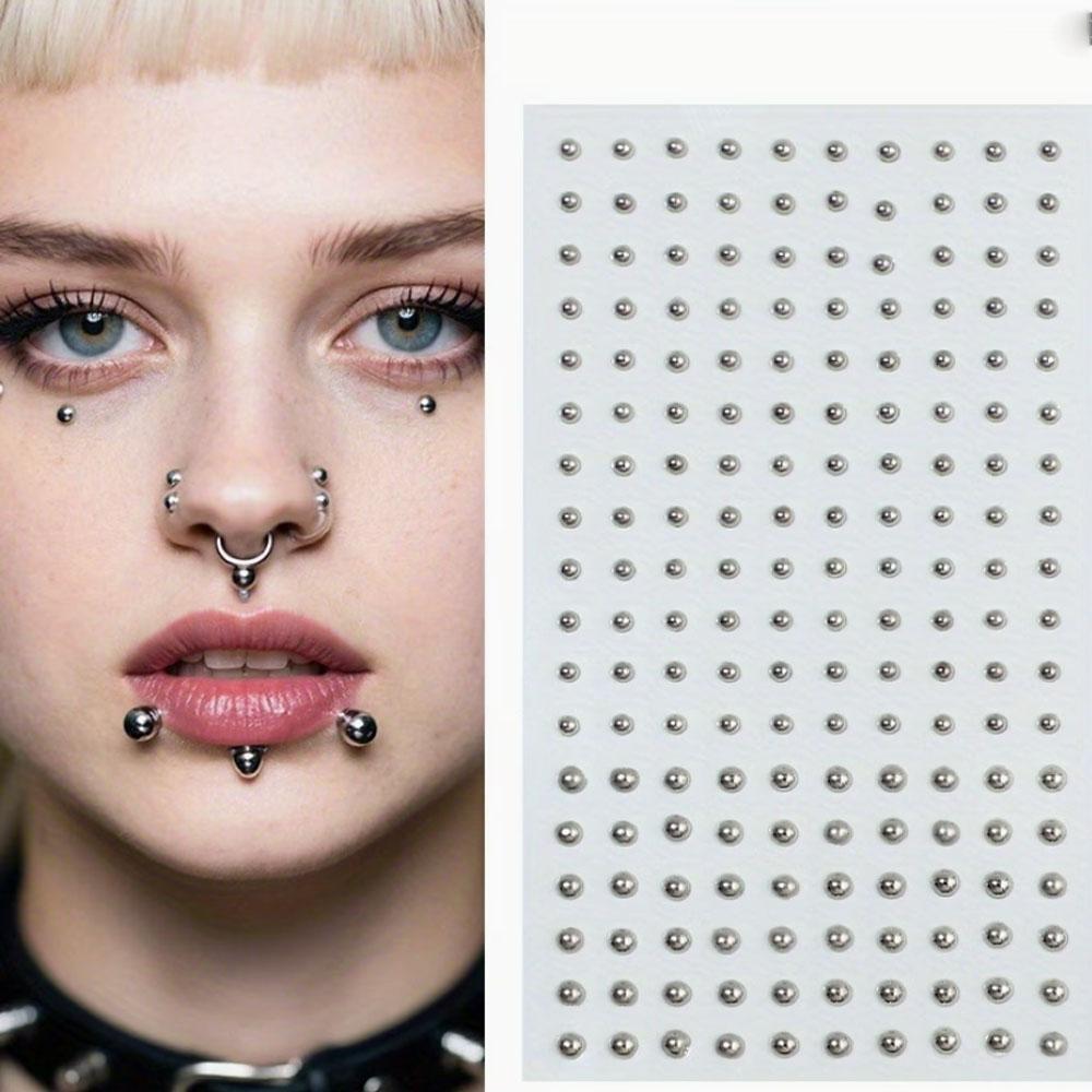 58-180pcs Set Non Piercing Lip - Body Jewelry Belly Button Rings recension och pris
