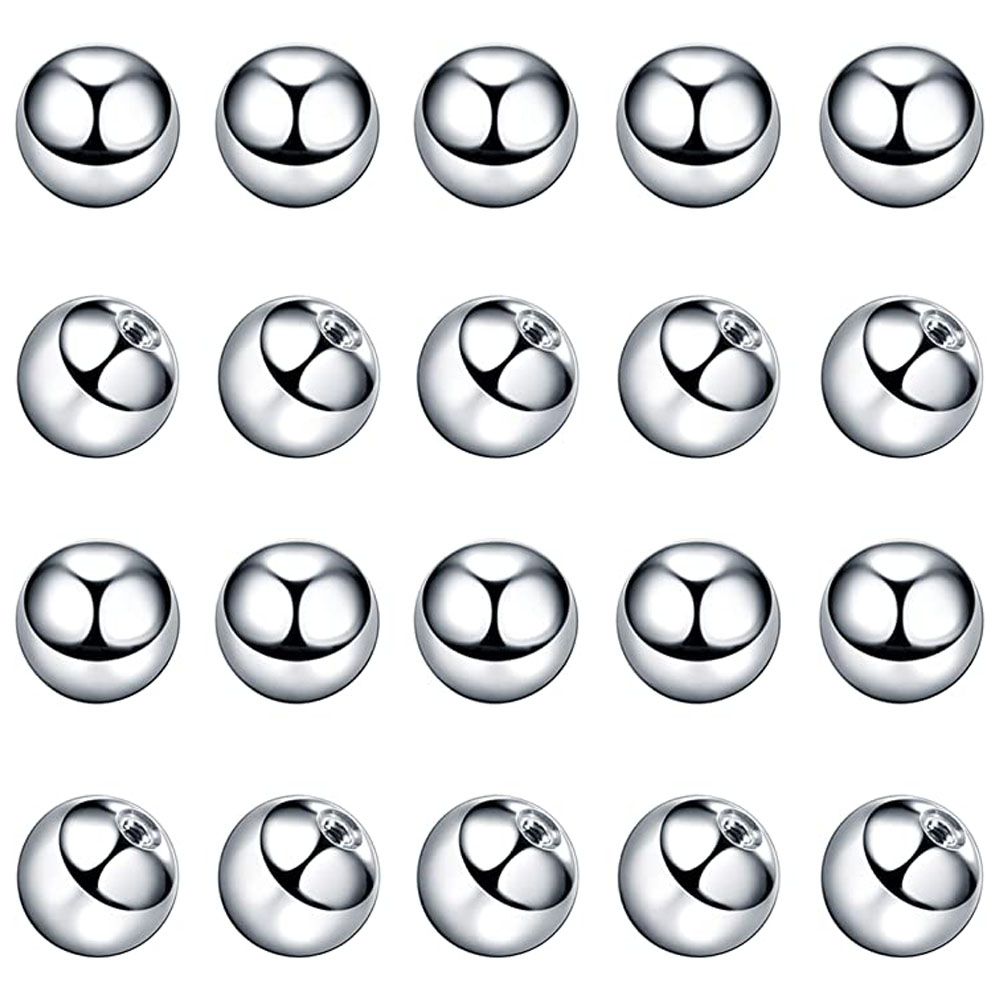 20pcs Replacement Balls Body J - Body Jewelry Replacement Ball recension och pris
