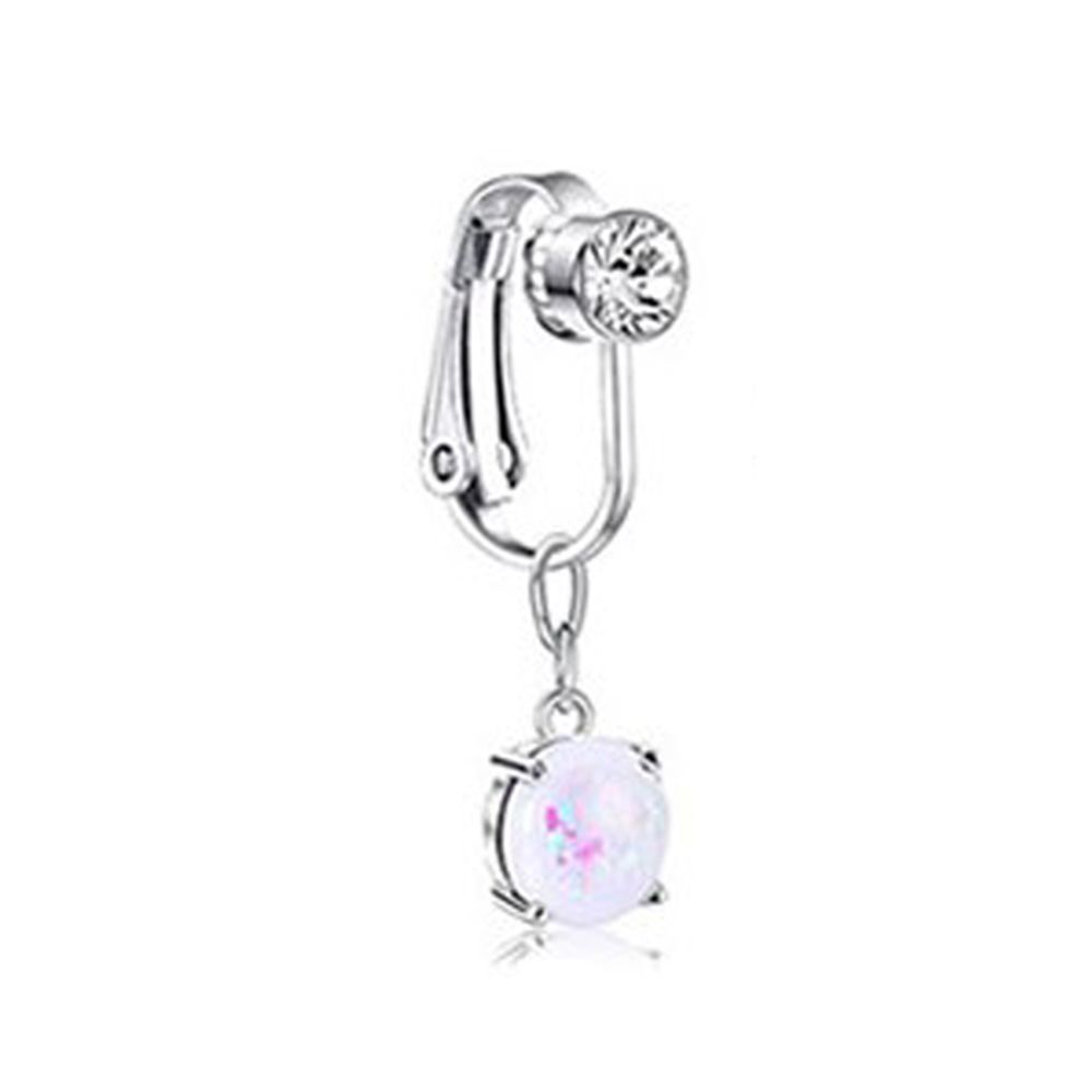 Accessories Women Clip On Earr - Body Jewelry Belly Button Rings recension och pris