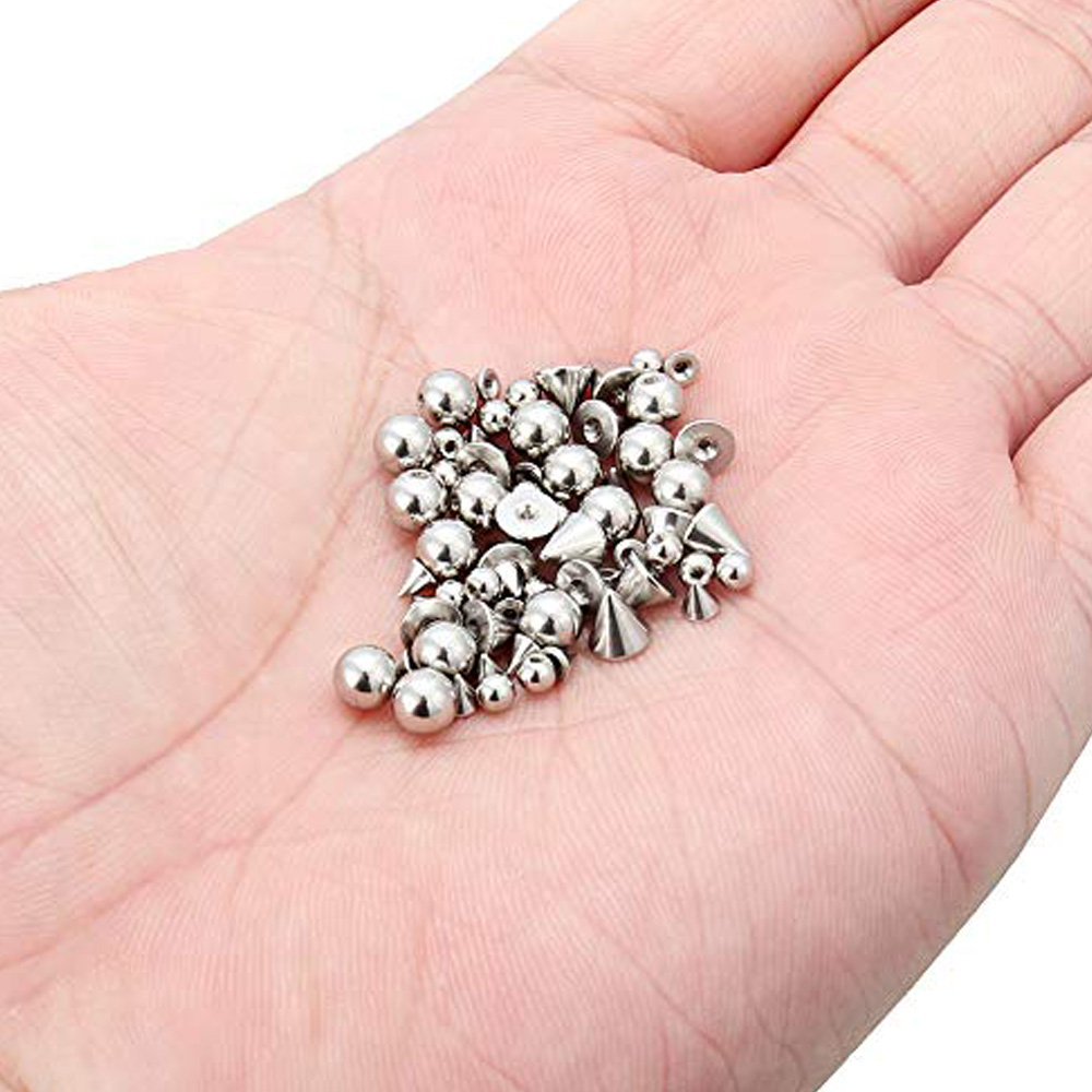 WKOUD 60PCS 14G 16G 3-5mm 316L - Body Jewelry Replacement Ball recension och pris