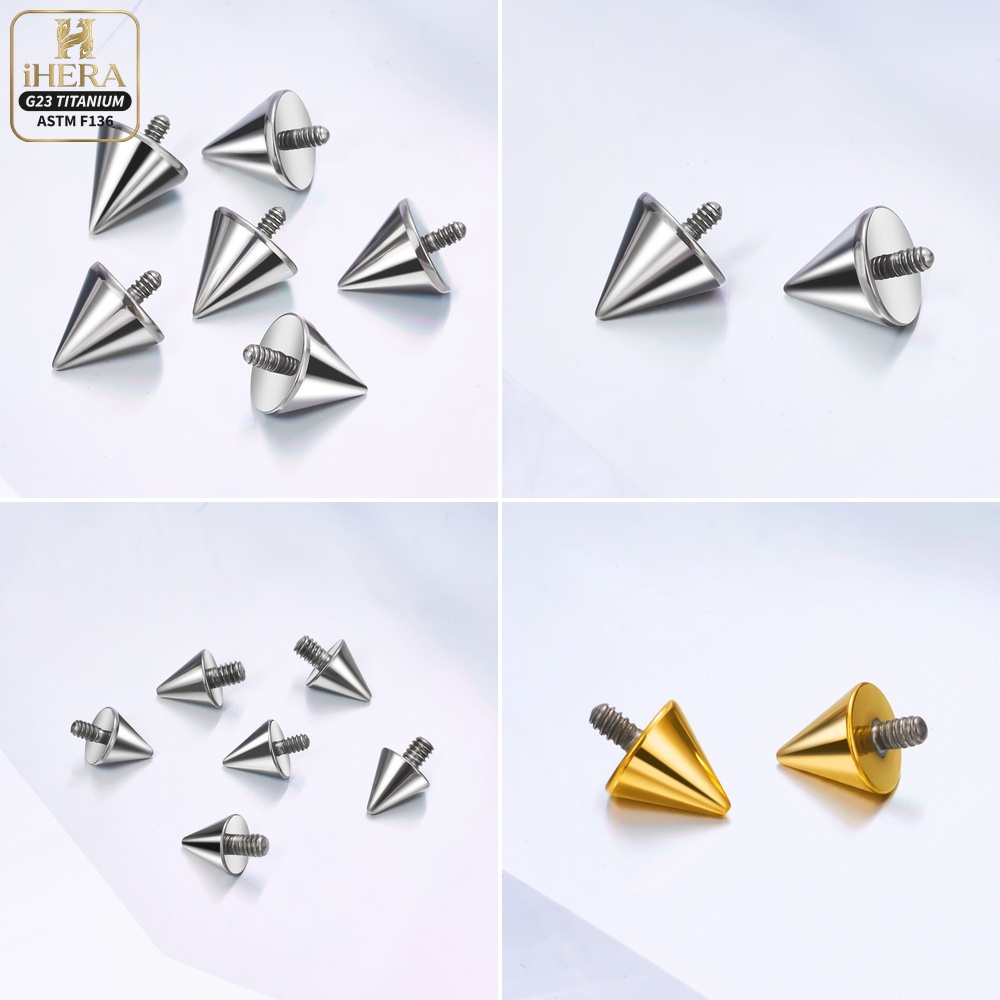 Titanium Ball Cone Replacement - Body Jewelry Replacement Ball recension och pris