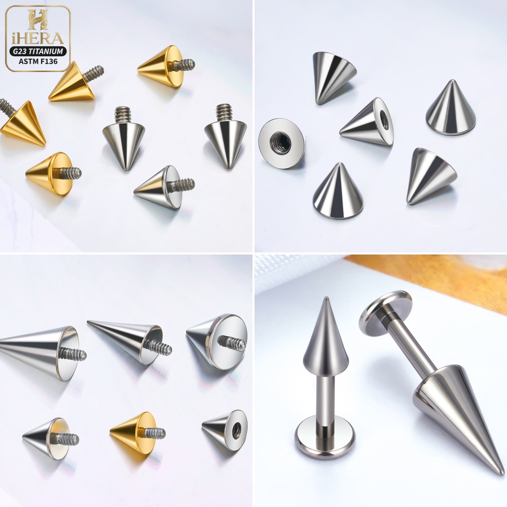 Titanium Ball Cone Replacement - Body Jewelry Replacement Ball recension och pris