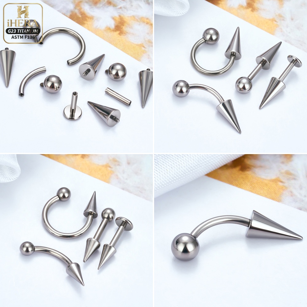 Titanium Ball Cone Replacement - Body Jewelry Replacement Ball recension och pris
