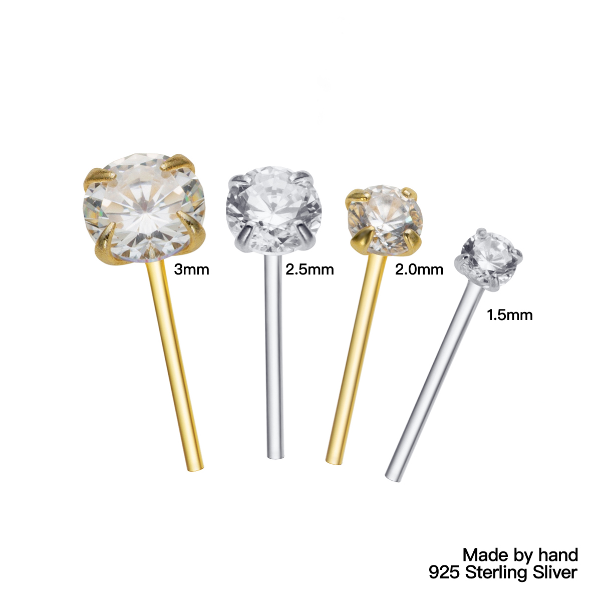 36Pcs/Pack 925 Sterling Silver - Body Jewelry For Women recension och pris