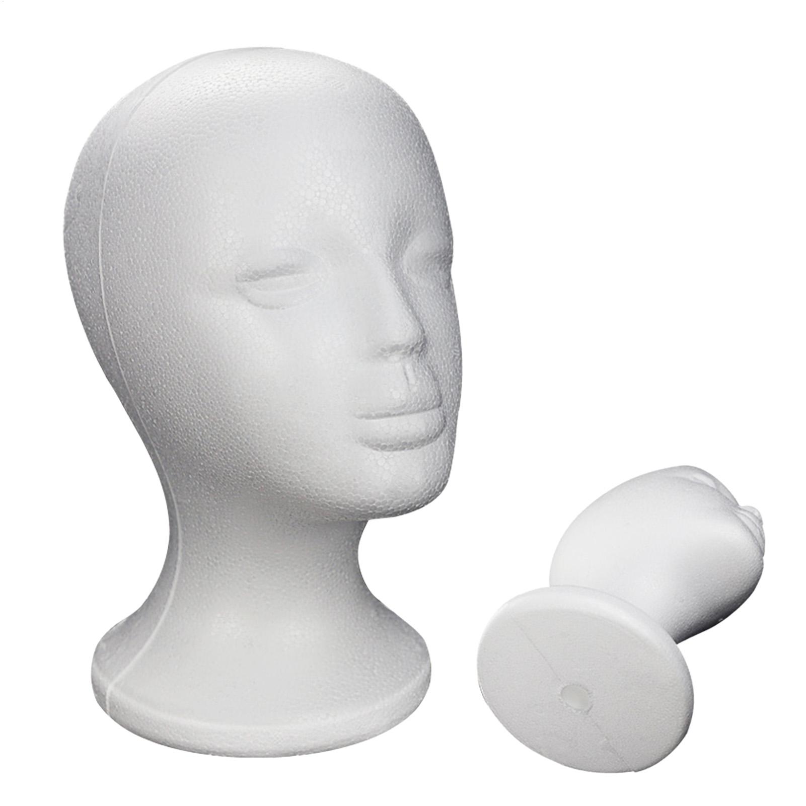 Foam Mannequin Head Female Mod - Body Jewelry Holder recension och pris