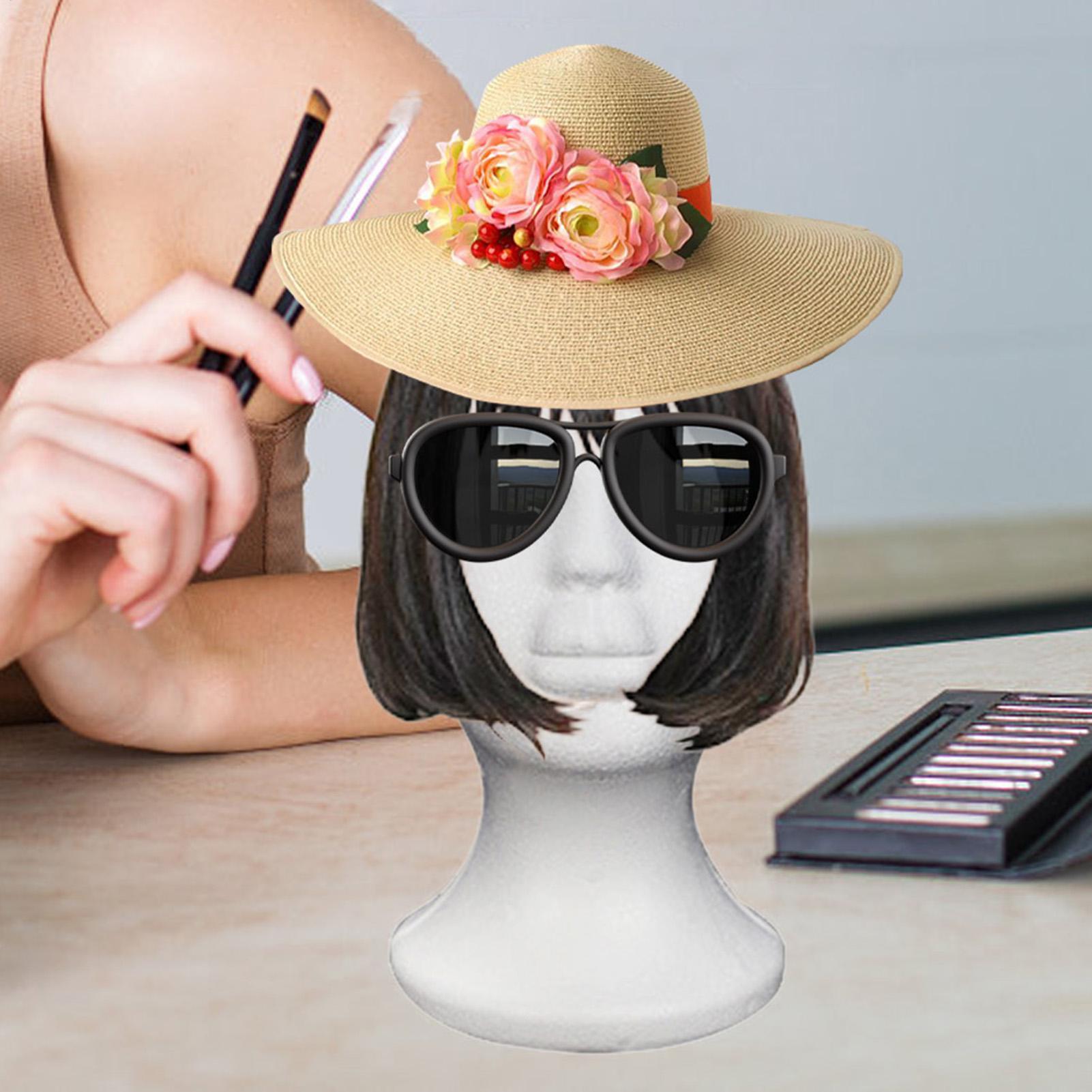 Foam Mannequin Head Female Mod - Body Jewelry Holder recension och pris