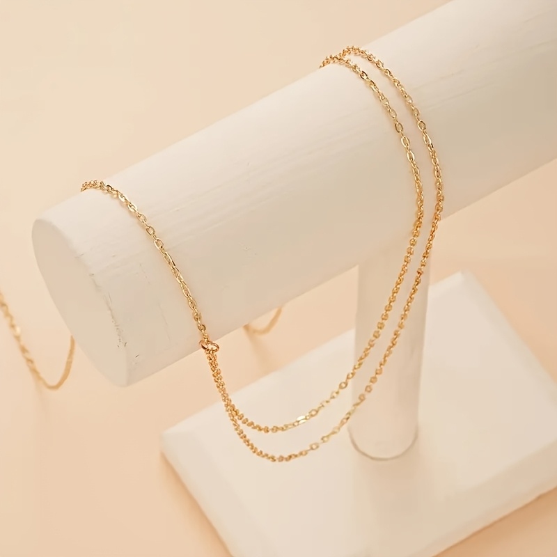 1Double-Layer Gold Metal Waist - Body Jewelry For Women recension och pris